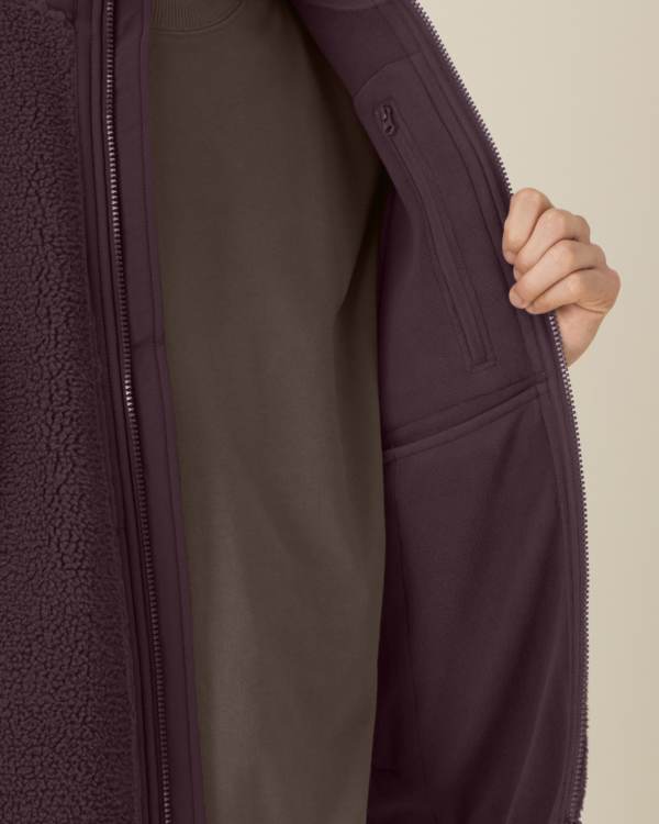 LINER - RED BROWN - JACKETS SHERPA - UNISEX