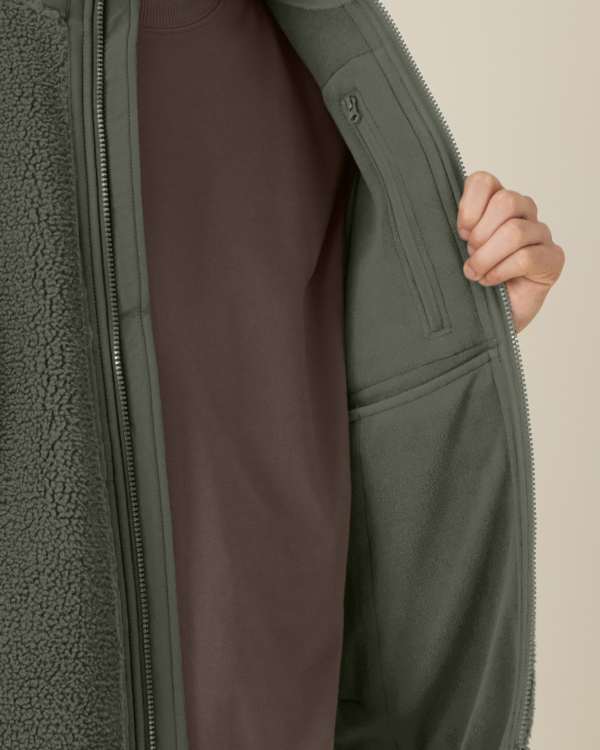 LINER - KHAKI - JACKETS SHERPA - UNISEX