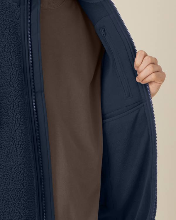 LINER - FRENCH NAVY - JACKETS SHERPA - UNISEX