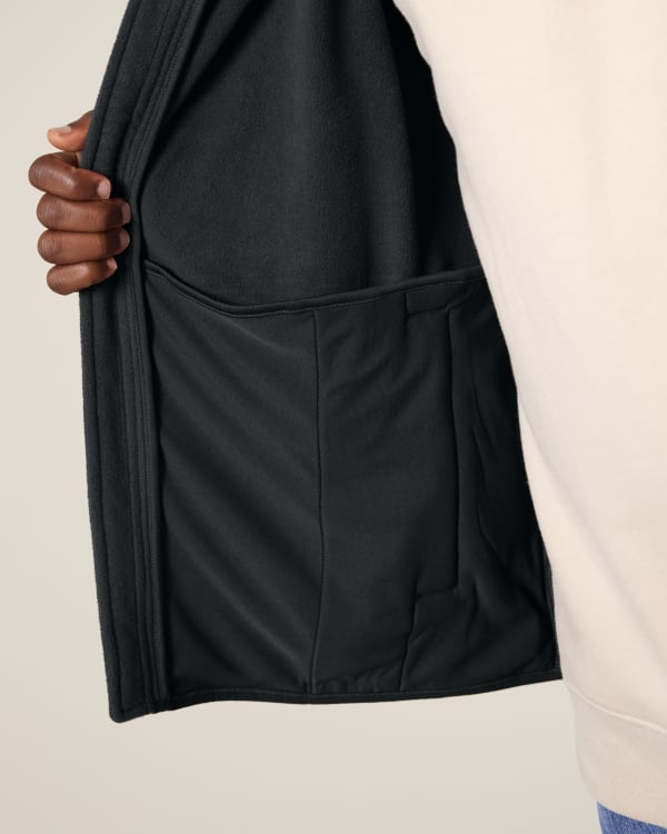 STANLEY QUESTER - BLACK - JACKETS FLEECE - MEN
