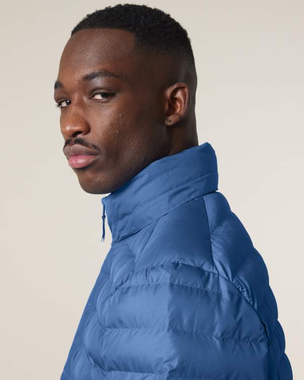 STANLEY VOYAGER - MINDFUL BLUE - JACKETS LIGHT PADDED - UOMINI