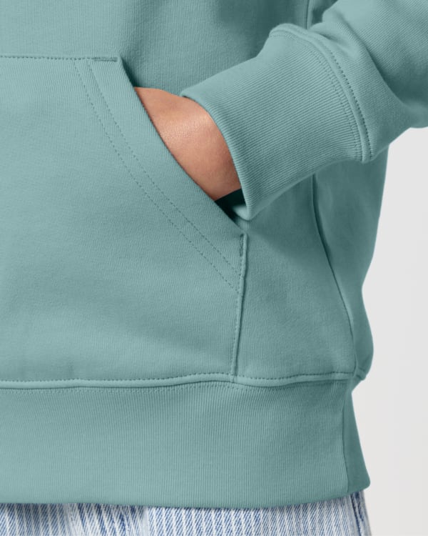 MINI CRUISER 2.0 - TEAL MONSTERA - SWEATSHIRTS HOODIE - NIÑOS/NIÑAS