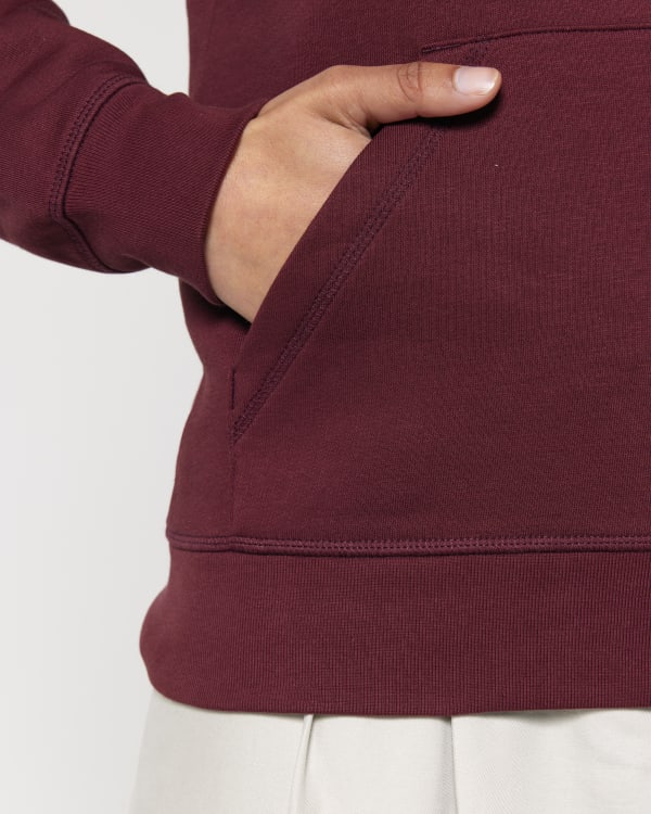 DRUMMER 2.0 - BURGUNDY - SWEATSHIRTS HOODIE - UNISEX