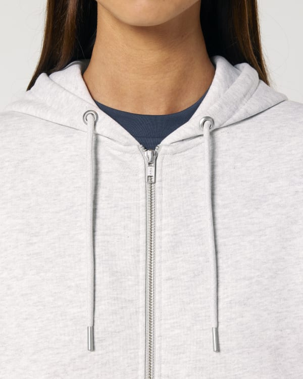CULTIVATOR 2.0 - COOL HEATHER GREY - SWEATSHIRTS HOODIE - UNISEKS