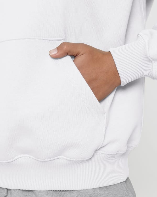 COOPER DRY - WHITE - SWEATSHIRTS HOODIE - UNISEX