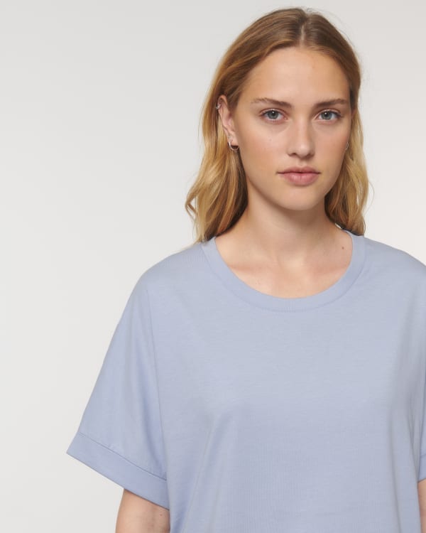 STELLA COLLIDER - SERENE BLUE - TEE-SHIRTS SHORT SLEEVES - WOMEN