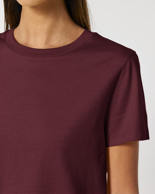 STELLA MUSER - BURGUNDY - TEE-SHIRTS SHORT SLEEVES - WOMEN