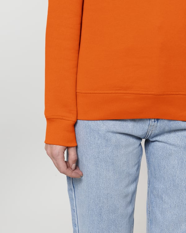 ROLLER - BRIGHT ORANGE - SWEATSHIRTS CREWNECK - UNISEX