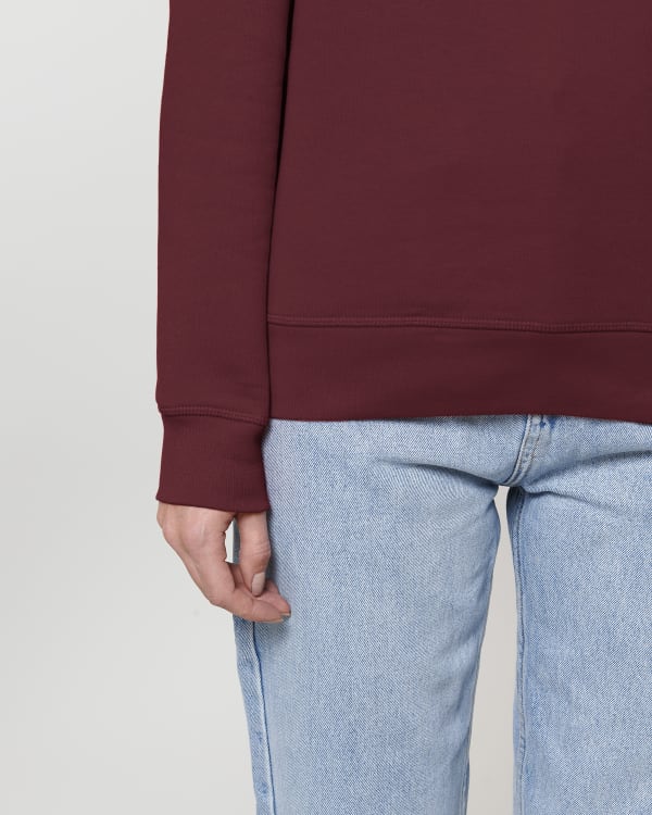 ROLLER - BURGUNDY - SWEATSHIRTS CREWNECK - UNISEX
