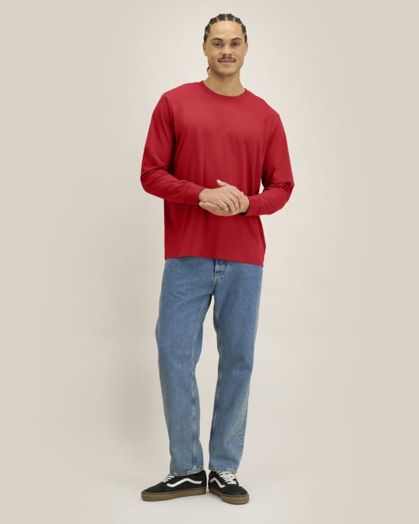 CREATOR 2.0 LONG SLEEVE - RED - TEE-SHIRTS LONG SLEEVES - UNISEX