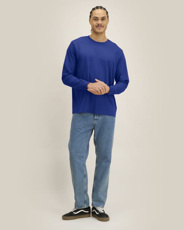 CREATOR 2.0 LONG SLEEVE - WORKER BLUE - TEE-SHIRTS LONG SLEEVES - UNISEX