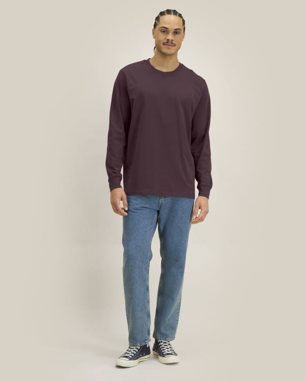 CREATOR 2.0 LONG SLEEVE - RED BROWN - TEE-SHIRTS LONG SLEEVES - UNISEX