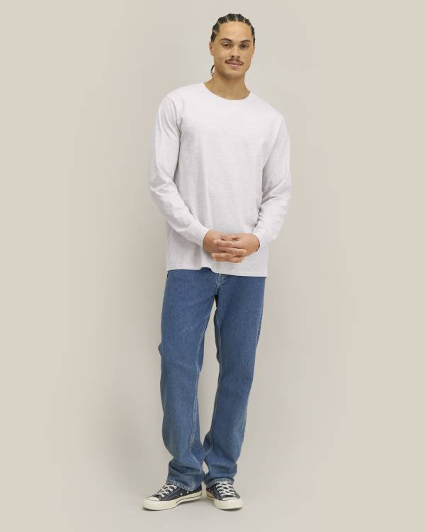 CREATOR 2.0 LONG SLEEVE - COOL HEATHER GREY - TEE-SHIRTS LONG SLEEVES - UNISEX