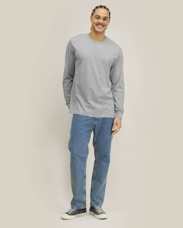CREATOR 2.0 LONG SLEEVE - HEATHER GREY - TEE-SHIRTS LONG SLEEVES - UNISEX