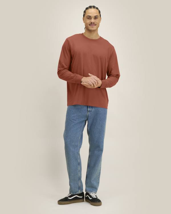 CREATOR 2.0 LONG SLEEVE - HERITAGE BROWN - TEE-SHIRTS LONG SLEEVES - UNISEX