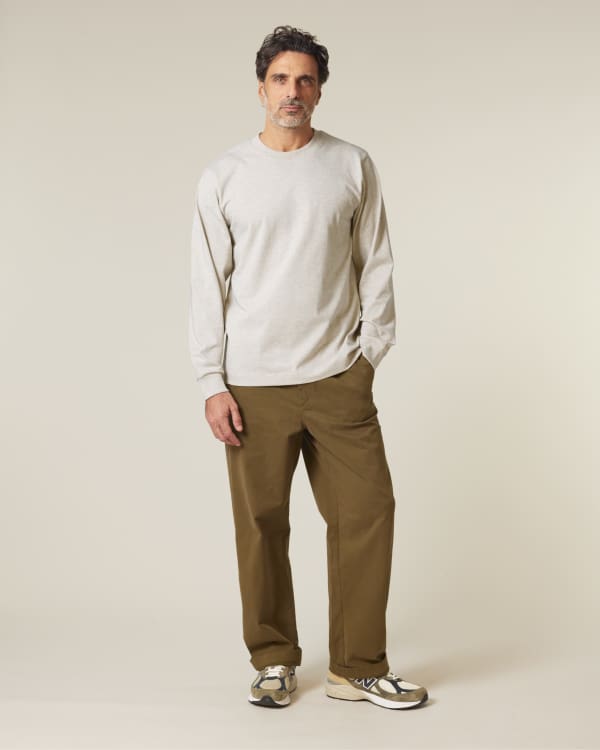 FREESTYLER LONG SLEEVE - HEATHER HAZE - TEE-SHIRTS LONG SLEEVES - UNISEX