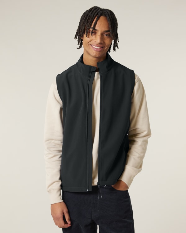 STANLEY TRAIL BLAZER - BLACK - JACKETS SOFTSHELL - MÄNNER