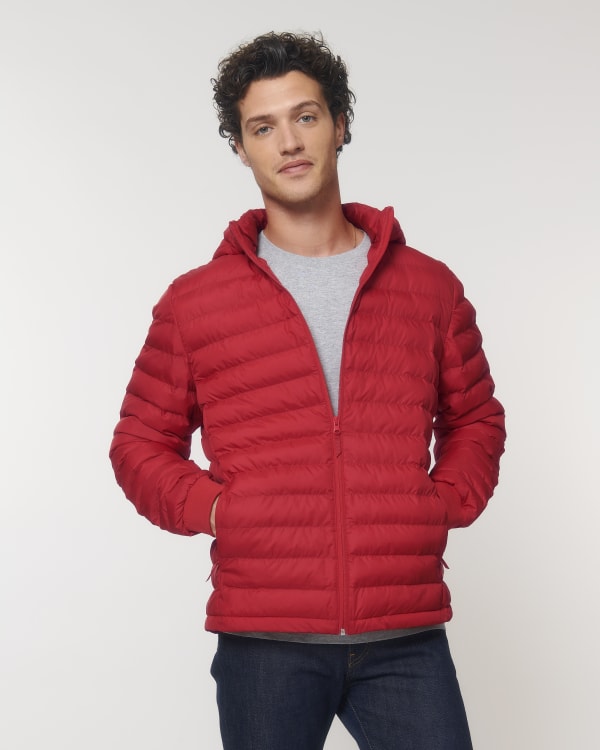STANLEY VOYAGER - RED - JACKETS LIGHT PADDED - UOMINI