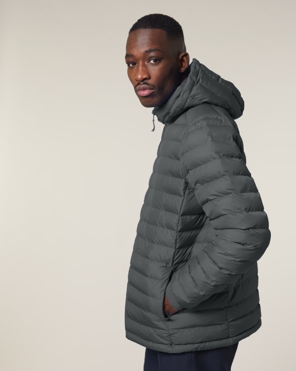 STANLEY VOYAGER - ANTHRACITE - JACKETS LIGHT PADDED - UOMINI