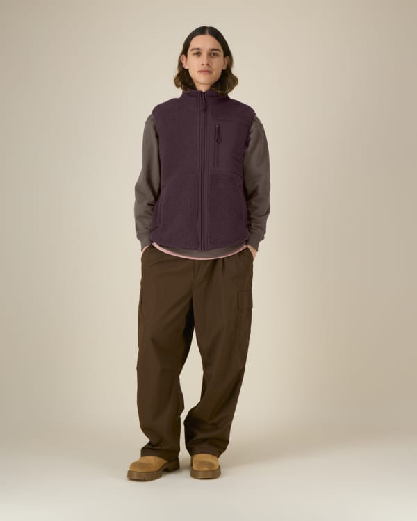 LINER - RED BROWN - JACKETS SHERPA - UNISEX