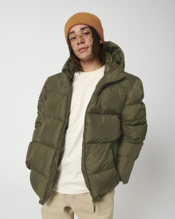 PUFFER - BRITISH KHAKI - JACKETS PUFFER - UNISEXE