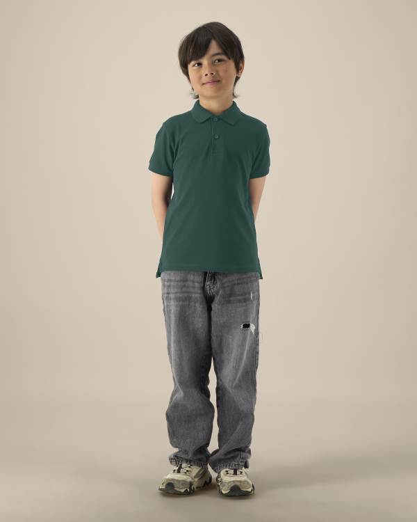 MINI SPRINTER - GLAZED GREEN - POLOS SHORT SLEEVES - NIÑOS/NIÑAS