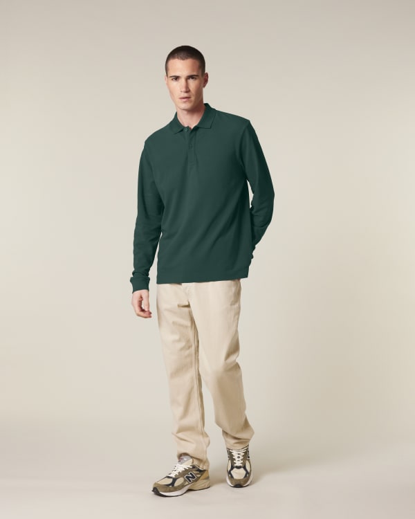 PREPSTER 2.0 LONG SLEEVE - GLAZED GREEN - POLOS LONG SLEEVES - UNISEX