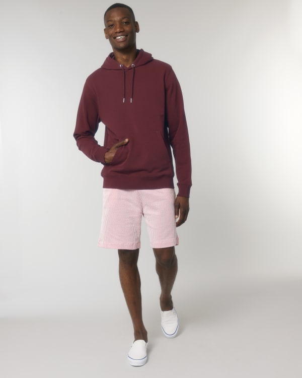 ARCHER - BURGUNDY - SWEATSHIRTS HOODIE - UNISEX