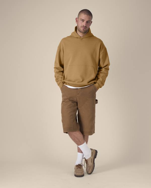 CHASER - GROUNDED BEIGE - SWEATSHIRTS HOODIE - UNISEXE