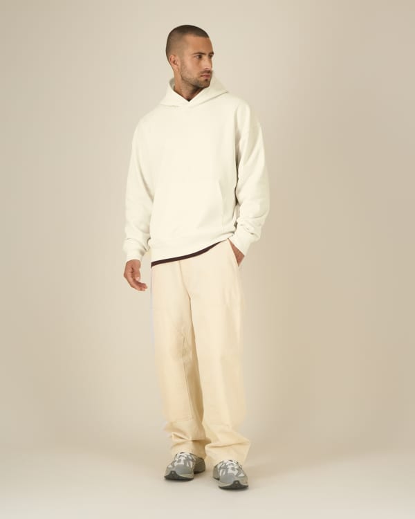 CHASER - CREAM - SWEATSHIRTS HOODIE - UNISEXO