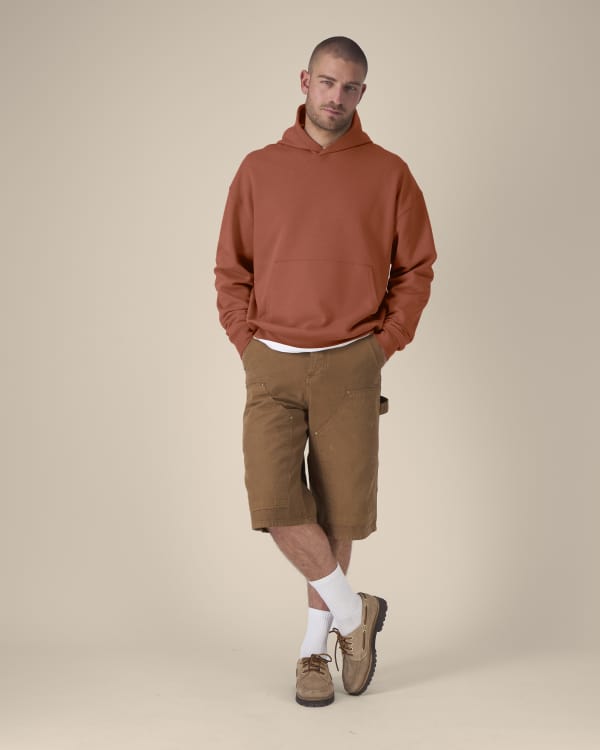 CHASER - HERITAGE BROWN - SWEATSHIRTS HOODIE - UNISEXE