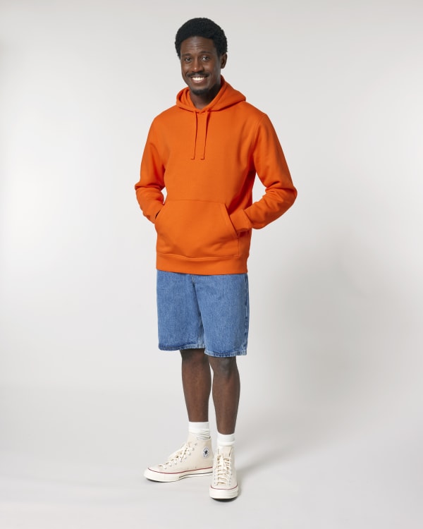 DRUMMER 2.0 - BRIGHT ORANGE - SWEATSHIRTS HOODIE - UNISEX