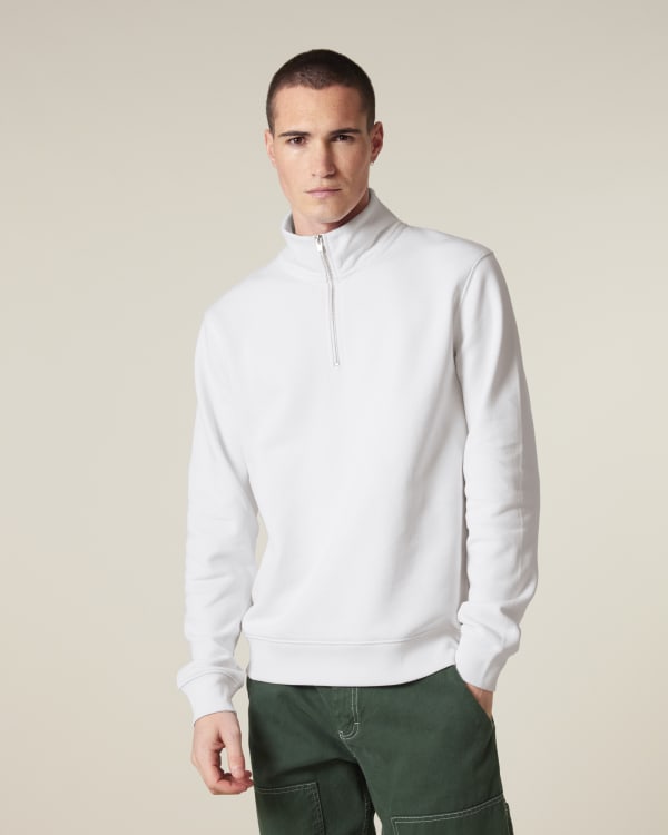 TRUCKER 2.0 - WHITE - SWEATSHIRTS CREWNECK - UNISEXE