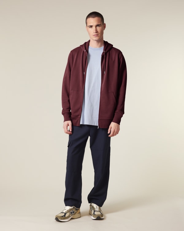 CONNECTOR 2.0 - BURGUNDY - SWEATSHIRTS HOODIE - UNISEXE