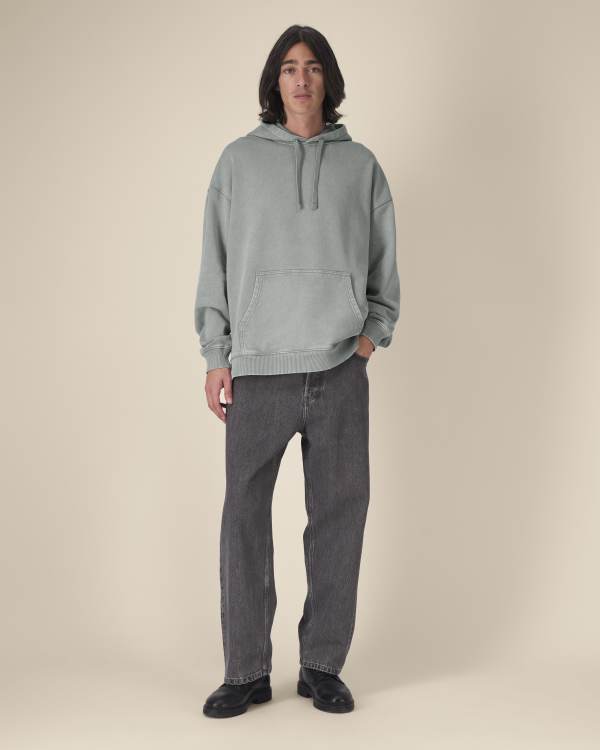 SLAMMER 2.0 VINTAGE - G. DYED MISTY GREY - SWEATSHIRTS HOODIE - UNISEX