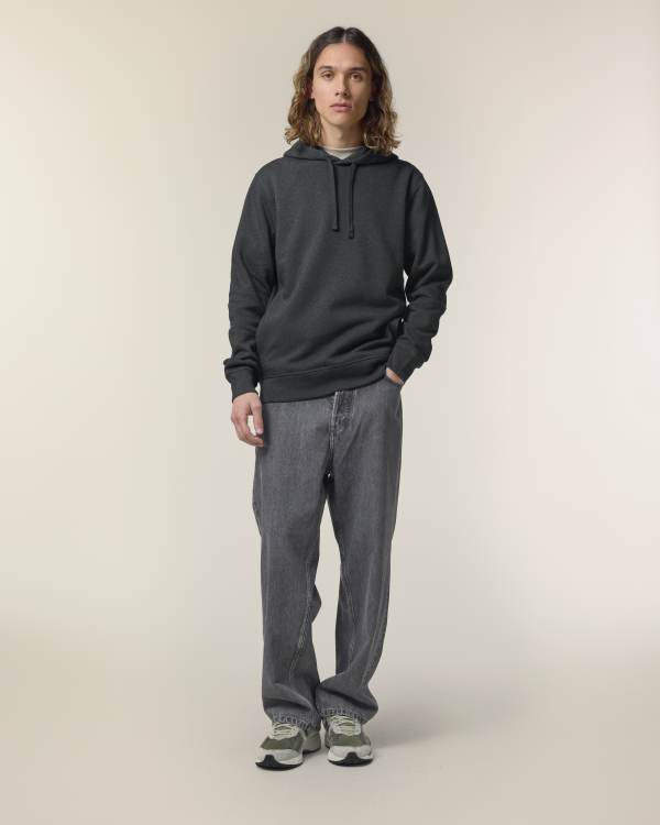 SOUNDER - DARK HEATHER GREY - SWEATSHIRTS HOODIE - UNISEKS