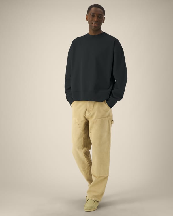 RYLER - BLACK - SWEATSHIRTS CREWNECK - UNISEX