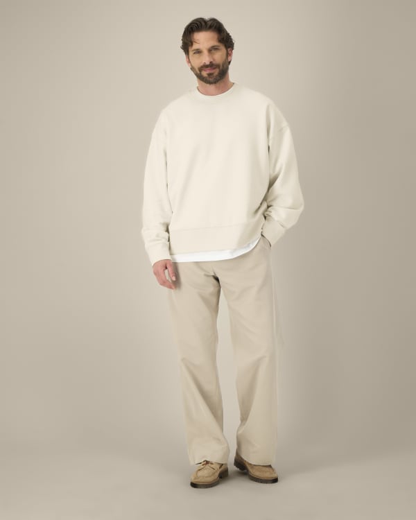RYLER - NATURAL RAW - SWEATSHIRTS CREWNECK - UNISEX