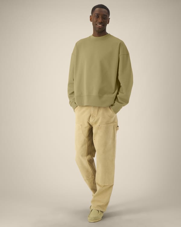 RYLER - FADED OLIVE - SWEATSHIRTS CREWNECK - UNISEX
