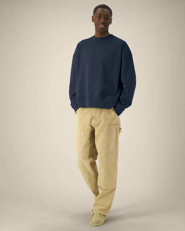 RYLER - FRENCH NAVY - SWEATSHIRTS CREWNECK - UNISEX