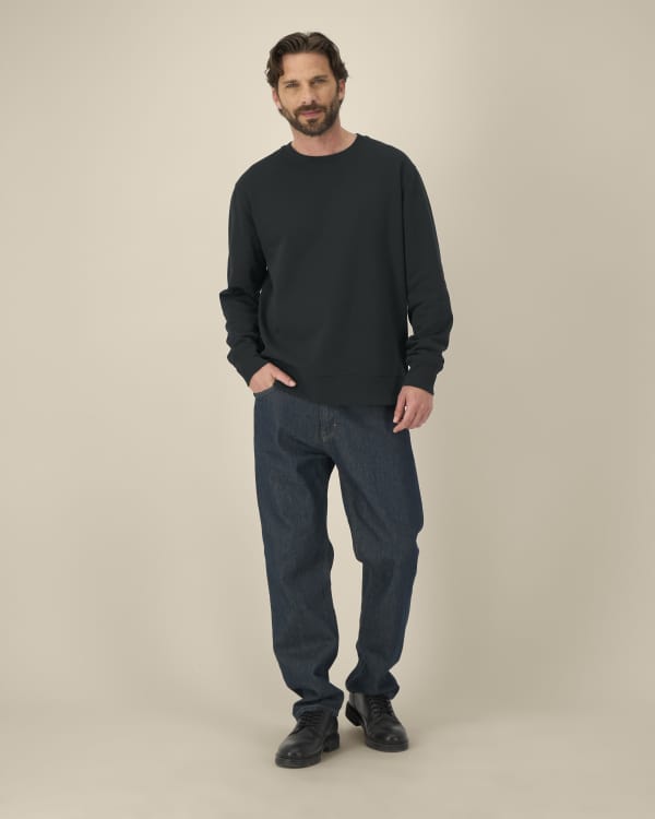 THINKER - BLACK - SWEATSHIRTS CREWNECK - UNISEXE