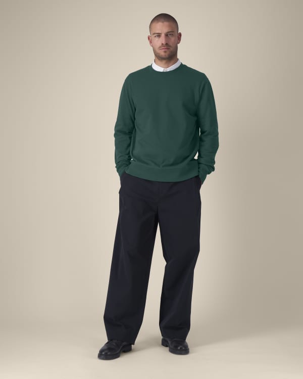 THINKER - GLAZED GREEN - SWEATSHIRTS CREWNECK - UNISEXE