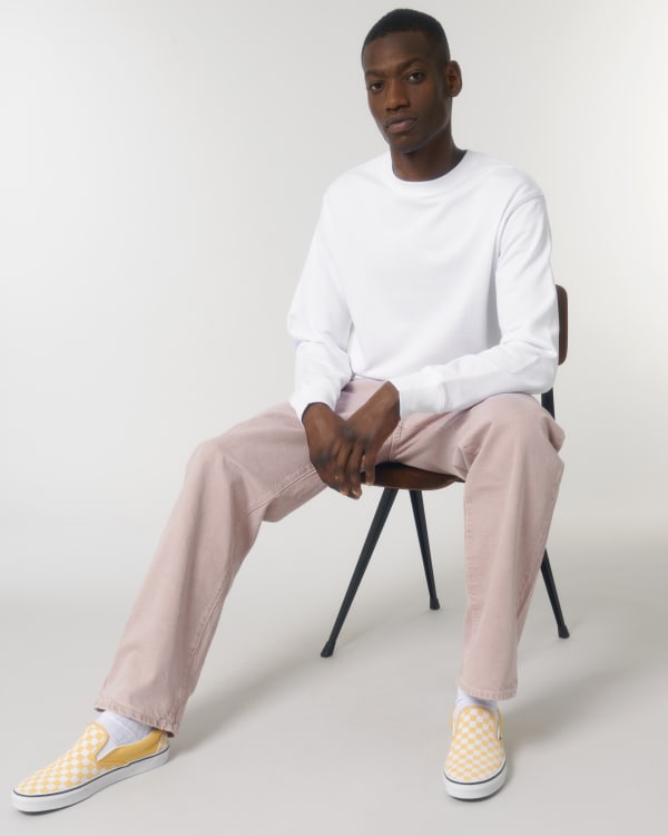 MATCHER - WHITE - SWEATSHIRTS CREWNECK - UNISEX