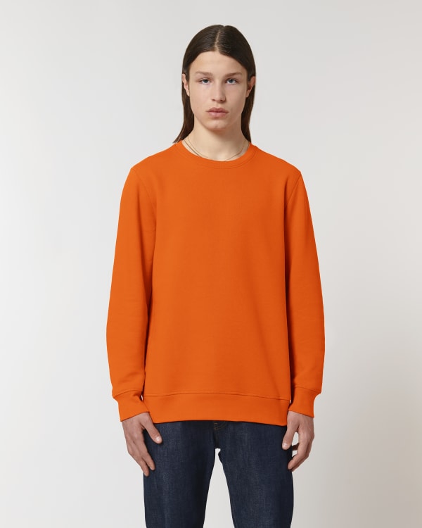 ROLLER - BRIGHT ORANGE - SWEATSHIRTS CREWNECK - UNISEX