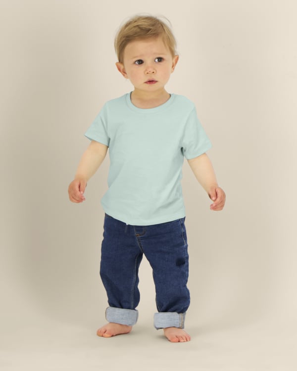 BABY CREATOR - CARIBBEAN BLUE - TEE-SHIRTS SHORT SLEEVES - BABY
