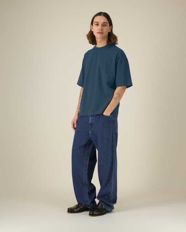 ASHER - DEEP TEAL - TEE-SHIRTS SHORT SLEEVES - UNISEXO