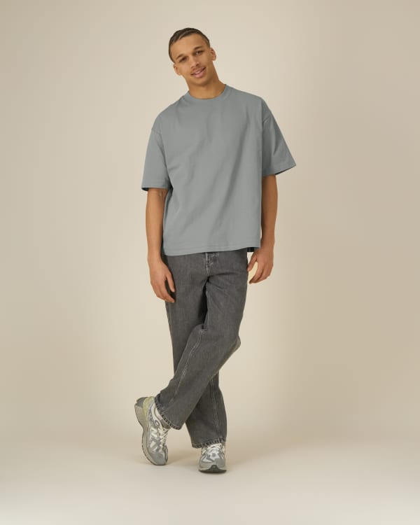 ASHER - MISTY GREY - TEE-SHIRTS SHORT SLEEVES - UNISEXO