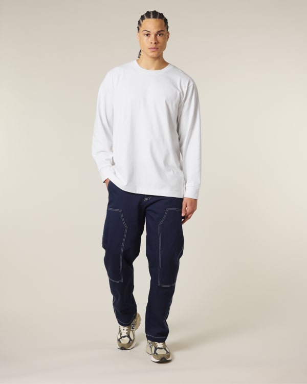 FREESTYLER LONG SLEEVE - WHITE - TEE-SHIRTS LONG SLEEVES - UNISEKS
