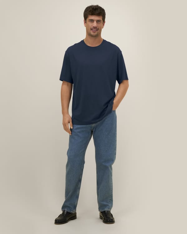 BLAKER - FRENCH NAVY - TEE-SHIRTS SHORT SLEEVES - UNISEX