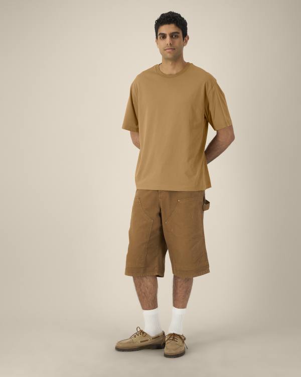 BREEZER - GROUNDED BEIGE - TEE-SHIRTS SHORT SLEEVES - UNISEX